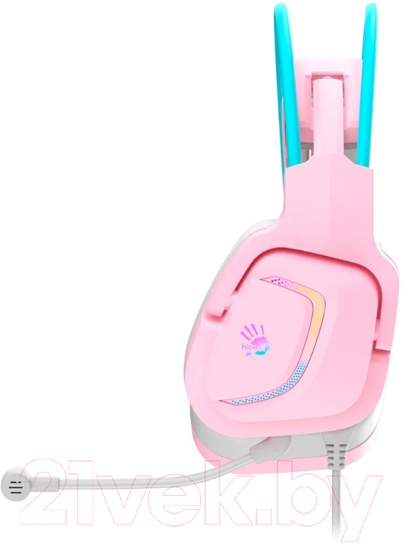 Наушники-гарнитура A4Tech Bloody Sky Pink G575