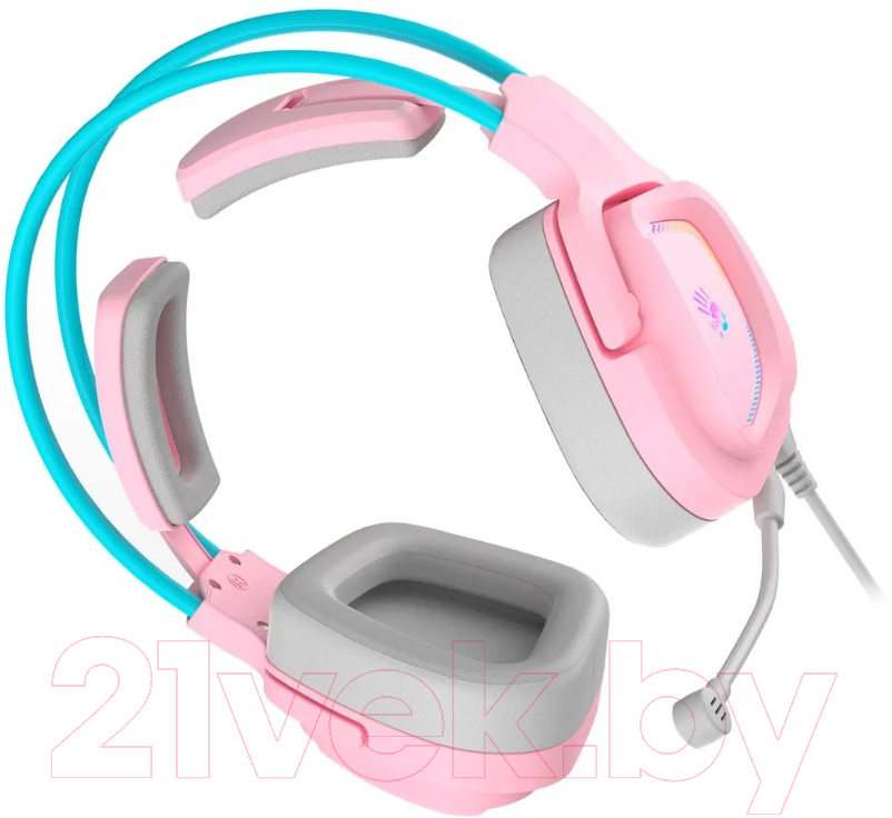 Наушники-гарнитура A4Tech Bloody Sky Pink G575