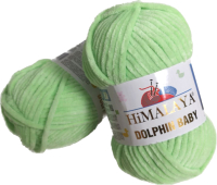 Набор пряжи для вязания Himalaya Dolphin Baby / 80350 (2 мотка, салатовый) - 