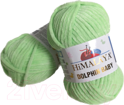 Набор пряжи для вязания Himalaya Dolphin Baby / 80350 (2 мотка, салатовый)