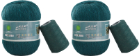 Набор пряжи для вязания ХоббиБум Пух норки / 042 (2 мотка, петрольный) - 