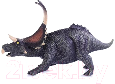 Фигурка коллекционная Funky Toys Динозавр Трицератопс / FT2204094 (темно-зеленый)