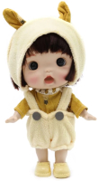 Кукла Funky Toys Baby Cute в шапке с желтыми ушками / FT0689324 - 