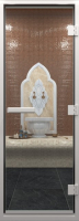 Стеклянная дверь для бани/сауны Doorwood Для Хамам 70x180 (прозрачный) - 