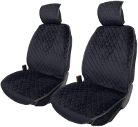 Комплект накидок на автомобильные сиденья TrendAuto Консул НВ-Вч(К-Р)п-с/Се (черный) - 