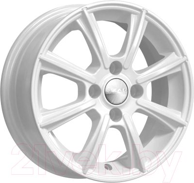Изображение товара Литой диск SKAD Монако 14x5.5" 4x100мм DIA 56.6мм ET 49мм Белый