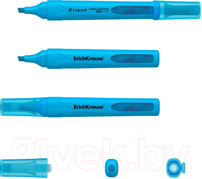 Набор маркеров Erich Krause Liquid Visioline V-14 Neon / 58359 (4цв)