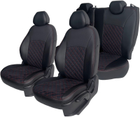 Комплект чехлов для сидений TrendAuto КР11-ЭчАЧ(С)-с/Кр (черный) - 