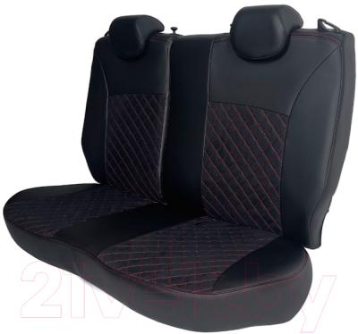 Комплект чехлов для сидений TrendAuto КР11-ЭчАЧ(С)-с/Кр (черный)