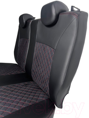 Комплект чехлов для сидений TrendAuto КР11-ЭчАЧ(С)-с/Кр (черный)