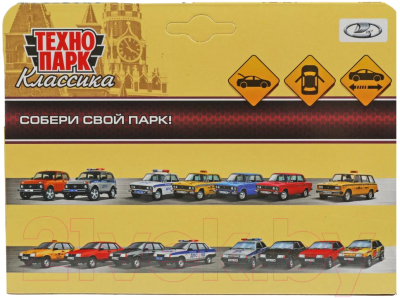 Автомобиль игрушечный Технопарк Lada-21099 Спутник / 21099-12-BG (бежевый)