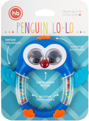 Прорезыватель для зубов Happy Baby Penguin Lo-Lo 330371