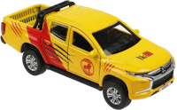 Автомобиль игрушечный Технопарк Mitsubishi L200 Сафари / L200-12SAF-YE (желтый) - 