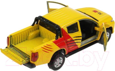 Автомобиль игрушечный Технопарк Mitsubishi L200 Сафари / L200-12SAF-YE (желтый)