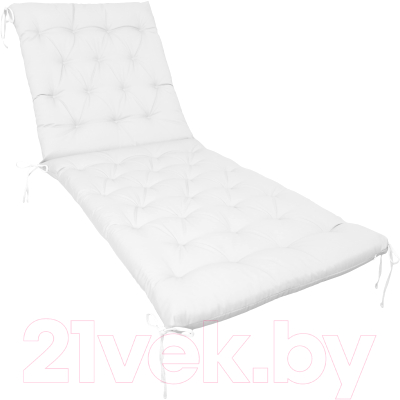 Подушка для садовой мебели Loon Чериот 190x60 / PS.CH.190x60-7 (белый)
