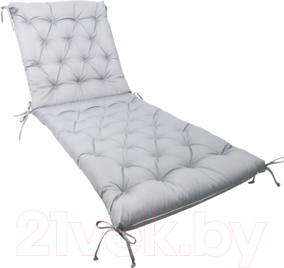 Подушка для садовой мебели Loon Чериот 190x60 / PS.CH.190x60-1 (светло-серый)