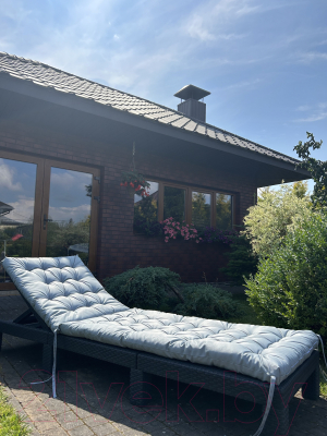 Подушка для садовой мебели Loon Чериот 190x60 / PS.CH.190x60-1 (светло-серый)