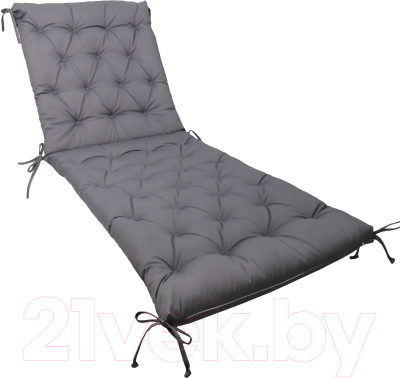 Подушка для садовой мебели Loon Чериот 190x60 / PS.CH.190x60-2 (серый)