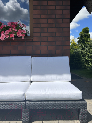 Подушка для садовой мебели Loon Гарди 60x60 / PS.G.60x60-7 (белый)