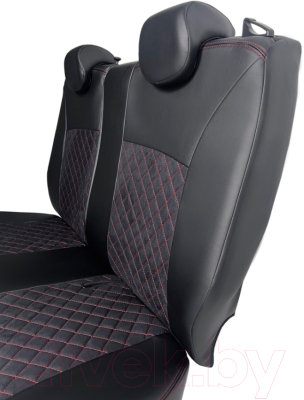 Комплект чехлов для сидений TrendAuto РЛ04-ЭчАЧ(С)-с/Кр (черный)