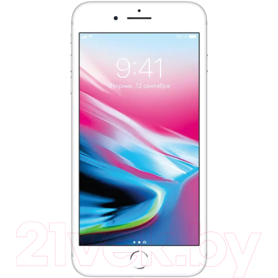 Смартфон Apple iPhone 8 Plus 64GB / 2CMQ8M2 восстановленный Breezy Грейд C (серебристый)
