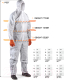Миниатюра изображения товара Комбинезон рабочий Jeta Pro JPC65/XXL