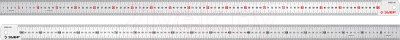 Линейка измерительная Зубр Про-100 / 34280-100