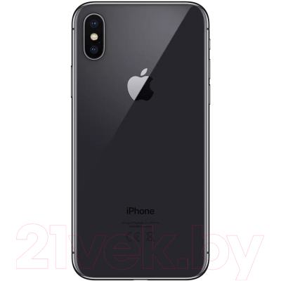 Смартфон Apple iPhone X 64GB / 2CMQAC2 восстановленный Breezy Грейд C (серый космос)