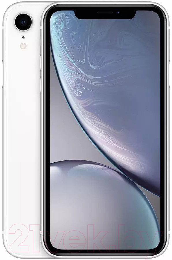 Смартфон Apple iPhone XR 64GB / 2CMRY52 восстановленный Breezy Грейд C (белый)