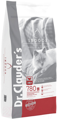 Сухой корм для кошек Dr. Clauder's High Premium Indoor / 21411000 (10кг)