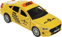 Автомобиль игрушечный Технопарк Hyundai Sonata Такси / SONATA-12TAX-YE (желтый) - 