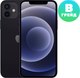 Смартфон восстановленный Apple iPhone 12 128GB Flip Грейд B (черный) - 