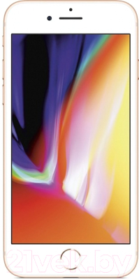Смартфон Apple iPhone 8 128GB / 2BMX182 восстановленный Breezy Грейд B (золото)