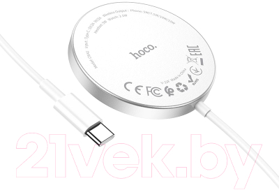 Зарядное устройство беспроводное Hoco CW41 (белый)