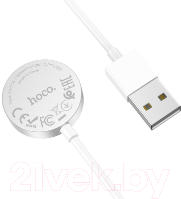 Зарядное устройство беспроводное Hoco CW39 (белый)