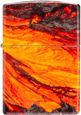Зажигалка Zippo Lava Flow / 48622 (оранжевый)