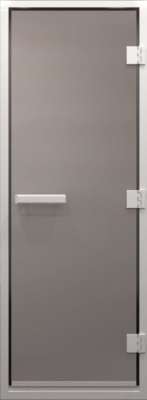 Стеклянная дверь для бани/сауны Doorwood Для Хамам 70x190 (сатин)