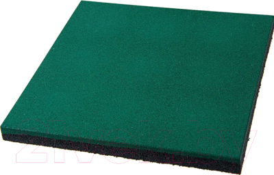 Резиновая плитка EcoStep 850 500x500x40 (4шт, 1м.кв., зеленый)