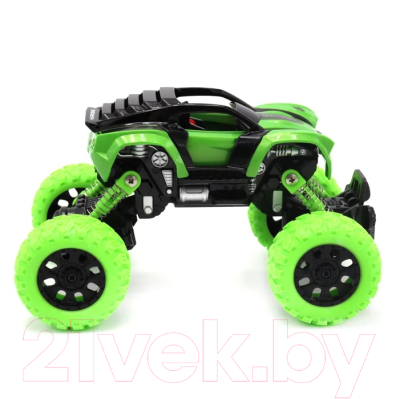Конструктор инерционный Funky Toys Машинка Багги / YS0281528 (зеленый)