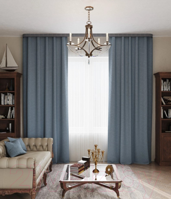 Изображение товара Штора LEGRAND Кардиф 180x260 / 58120377 (графит)