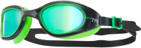 Очки для плавания TYR Special Ops 2.0 Mirrored / LGSPL2M-340 (зеленый/черный) - 