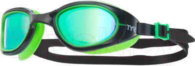 Очки для плавания TYR Special Ops 2.0 Mirrored / LGSPL2M-340 (зеленый/черный)