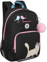 Школьный рюкзак Grizzly RG-364-2 (черный) - 