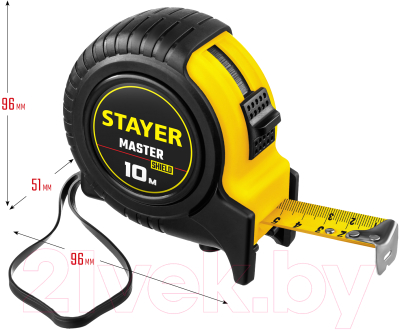 Рулетка Stayer Master 34025-10_z01