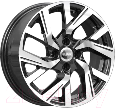 Изображение товара Литой диск K&K КС1030 Cobalt 15x6" 4x100мм DIA 60.1мм ET 39мм Алмаз черный