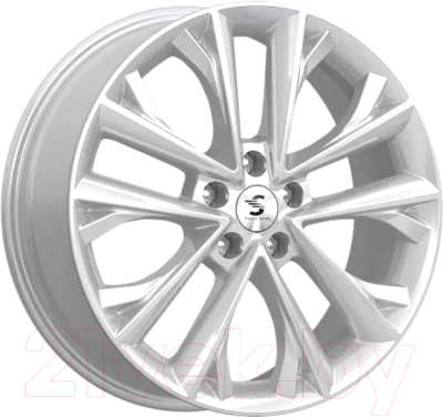 Литой диск K&K Premium КР012 Tiggo 8 Pro 18x7" 5x108мм DIA 60.1мм ET 47мм (Elite Silver)