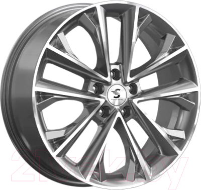 Изображение товара Литой диск K&K Premium КР012 Coolray 18x7" 5x114.3мм DIA 54.1мм ET 53мм (Diamond Gloss Graphite)