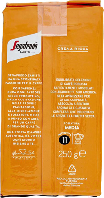 Кофе молотый Segafredo Zanetti Crema Ricca / 4R5 (250г)