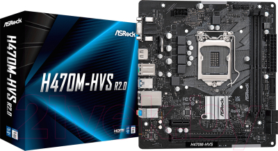 Материнская плата AsRock H470M-HVS R2.0