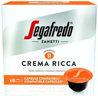 Кофе в капсулах Segafredo Zanetti Crema Ricca Dolce Gusto / 4HL (10шт)